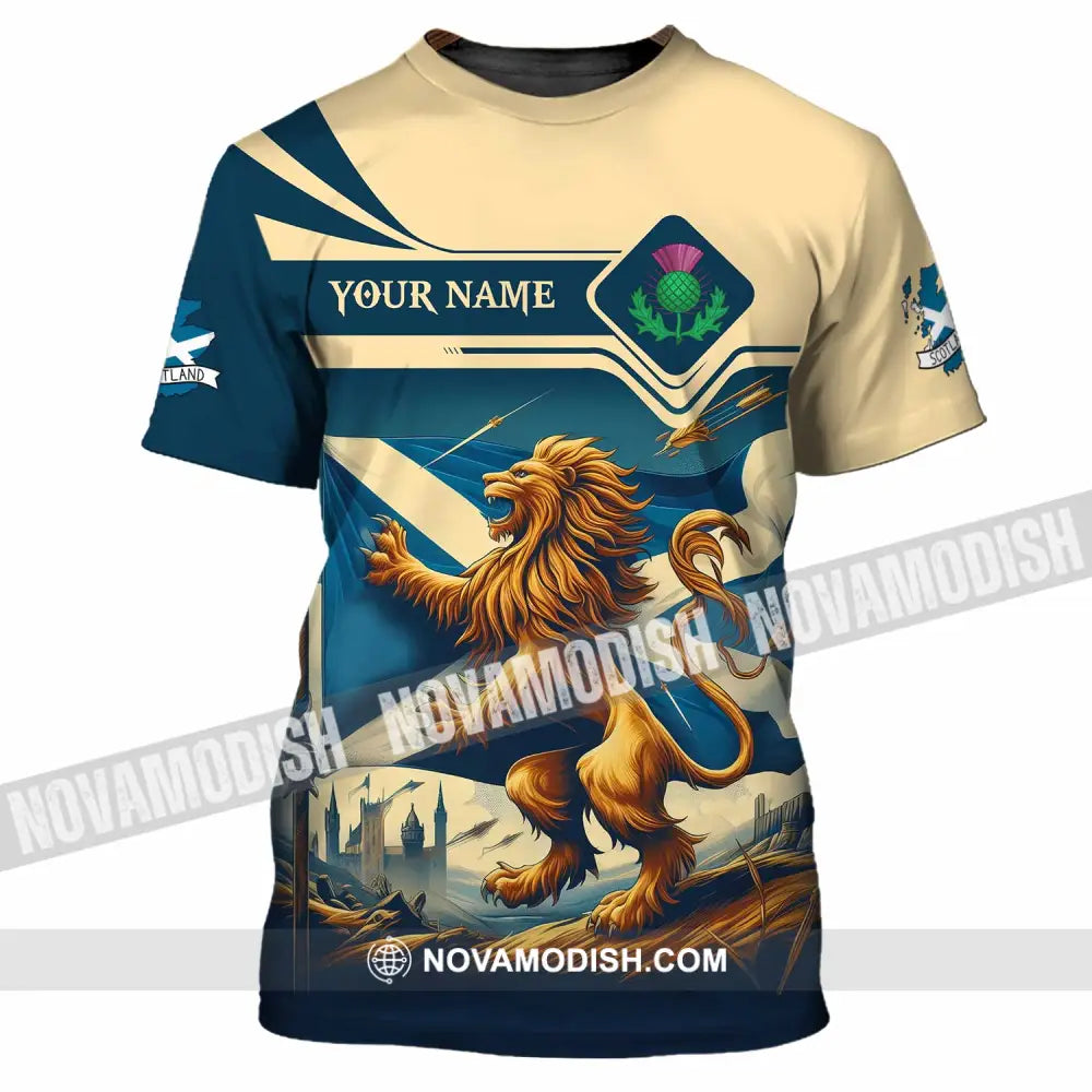 Unisex Shirt - Custom Scotland Shirt T-Shirt / S T-shirt