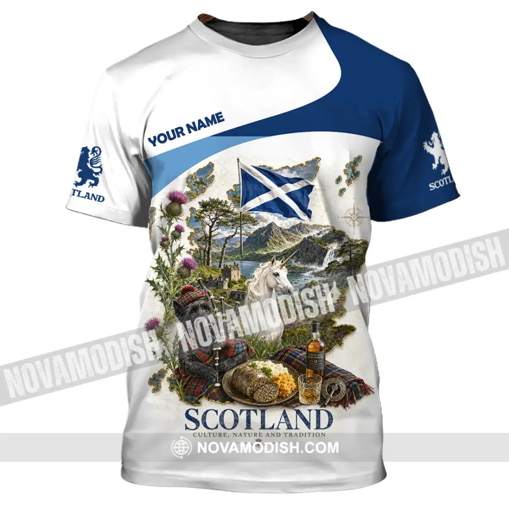 Unisex Shirt - Custom Scotland Shirt - T-Shirt / S - T-shirt