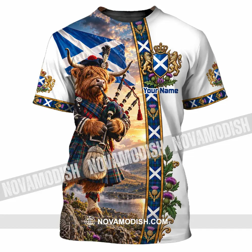 Unisex Shirt - Custom Scotland Shirt - T-Shirt / S - T-shirt