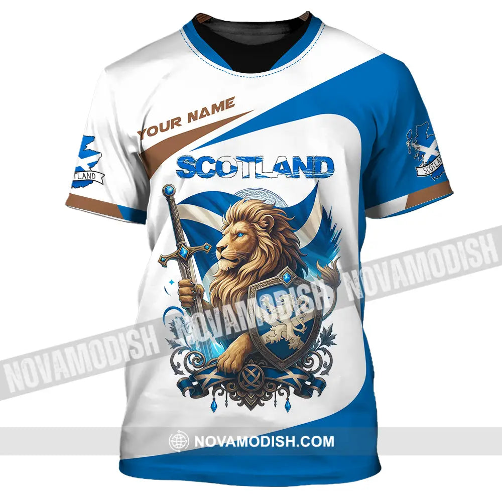 Unisex Shirt - Custom Scotland Shirt T-Shirt / S T-shirt
