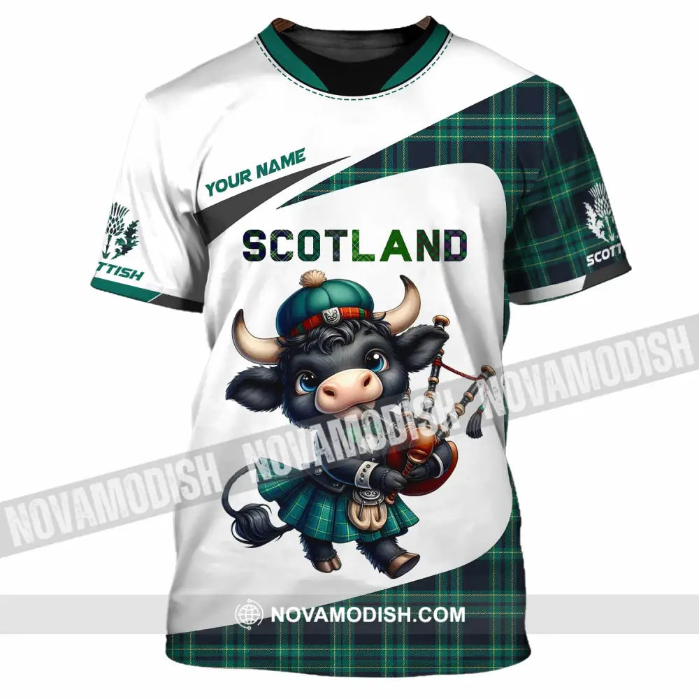 Unisex Shirt - Custom Scotland Shirt T-Shirt / S T-shirt
