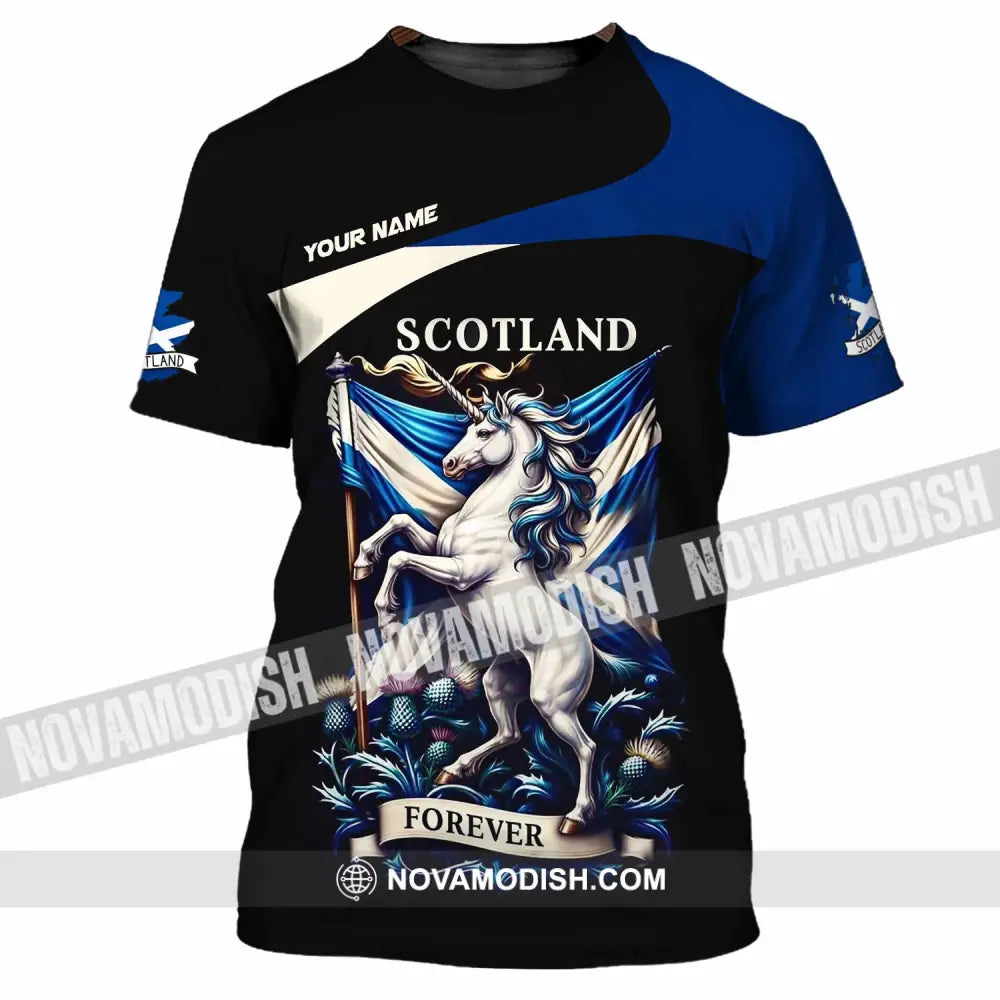 Unisex Shirt - Custom Scotland Shirt - T-Shirt / S - T-shirt