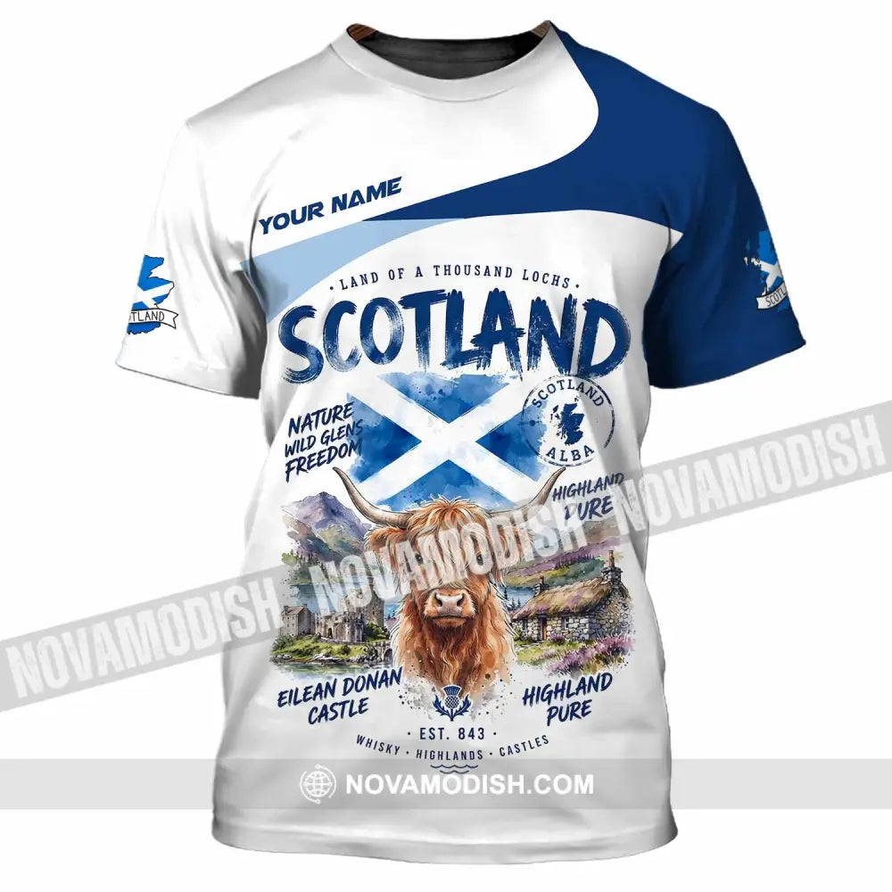 Unisex Shirt - Custom Scotland Shirt - T-Shirt / S - T-shirt