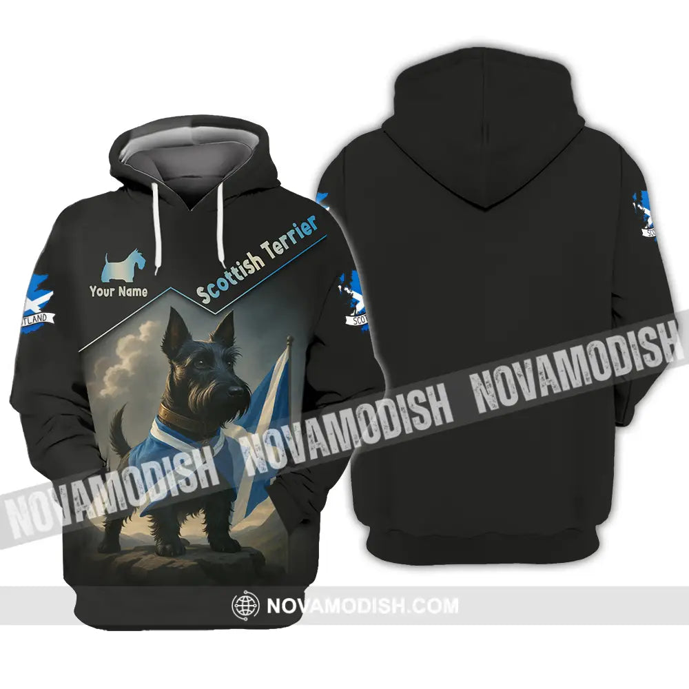 Unisex Shirt - Custom Scotland Terrier Pet Lover Shirt Hoodie / S T-shirt