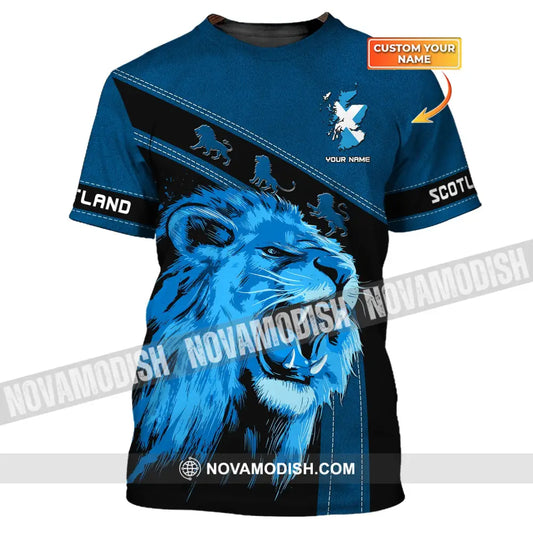 Unisex Shirt Custom Scotland Wild T-Shirt Clothing / S