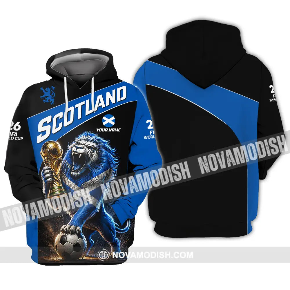 Unisex Shirt - Custom Scotland World Cup 2026 3D Shirt - Hoodie / S - T-shirt