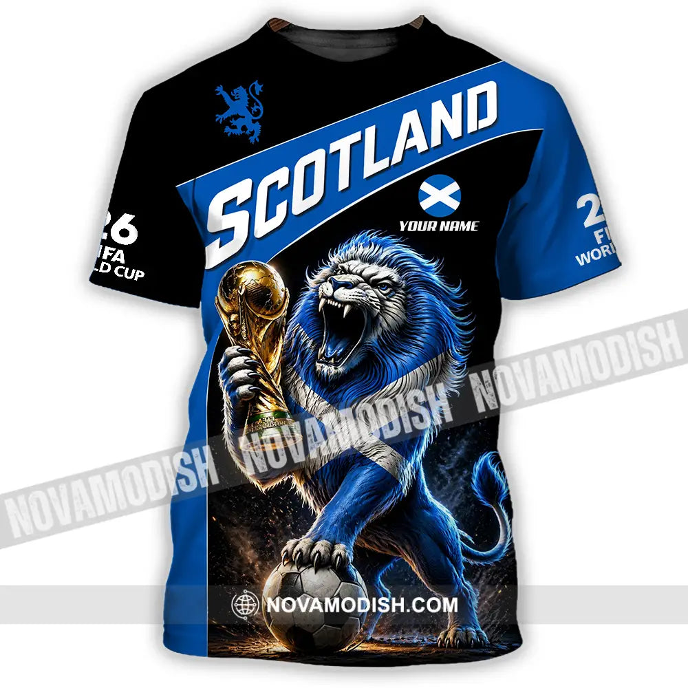 Unisex Shirt - Custom Scotland World Cup 2026 3D Shirt - T-Shirt / S - T-shirt
