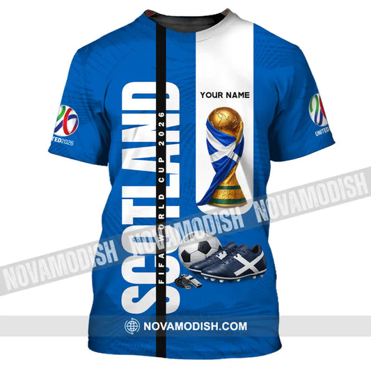 Unisex Shirt - Custom Scotland World Cup 2026 3D Shirt - T-Shirt / S - T-shirt