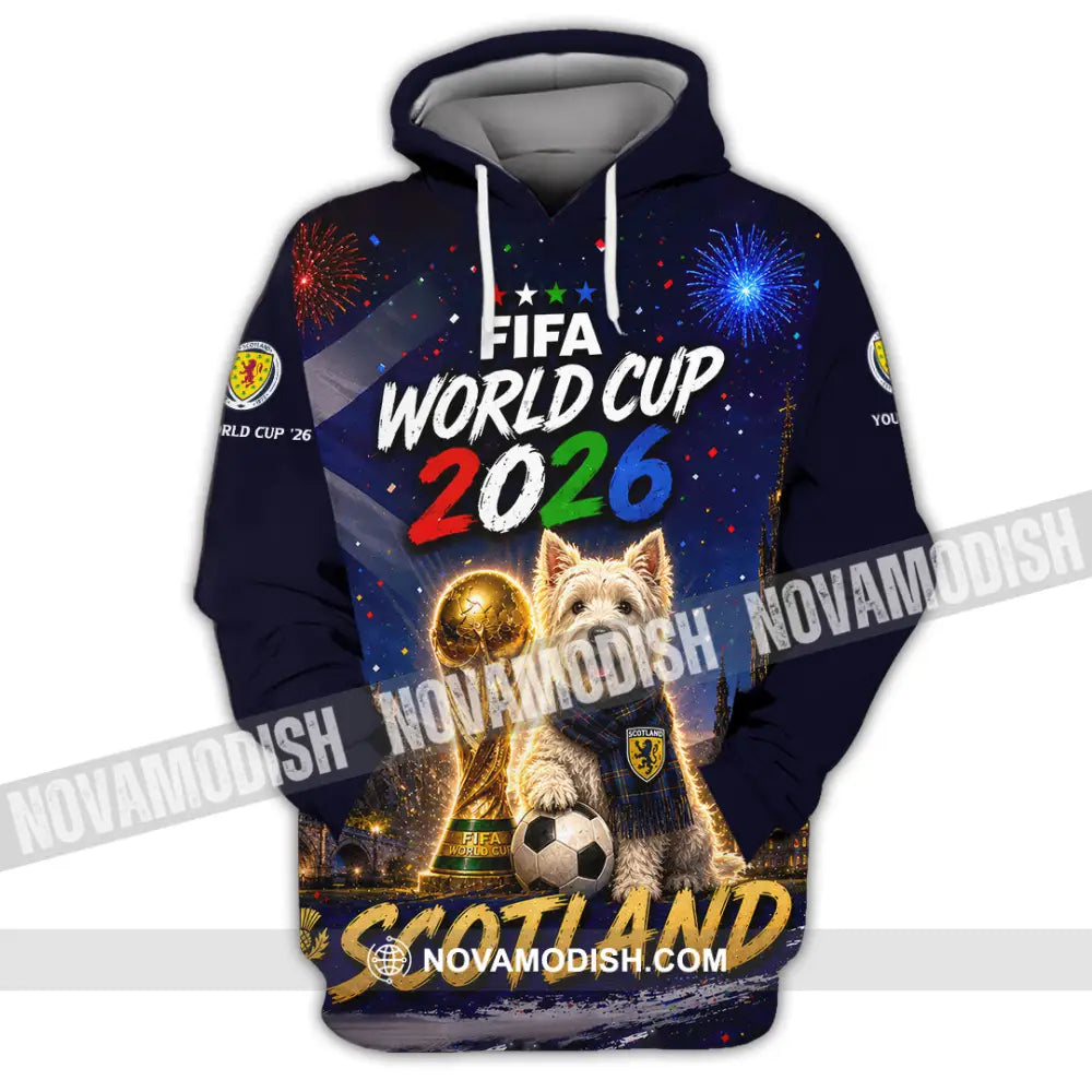 Unisex Shirt - Custom Scotland World Cup 2026 Shirt - Hoodie / S - T-shirt