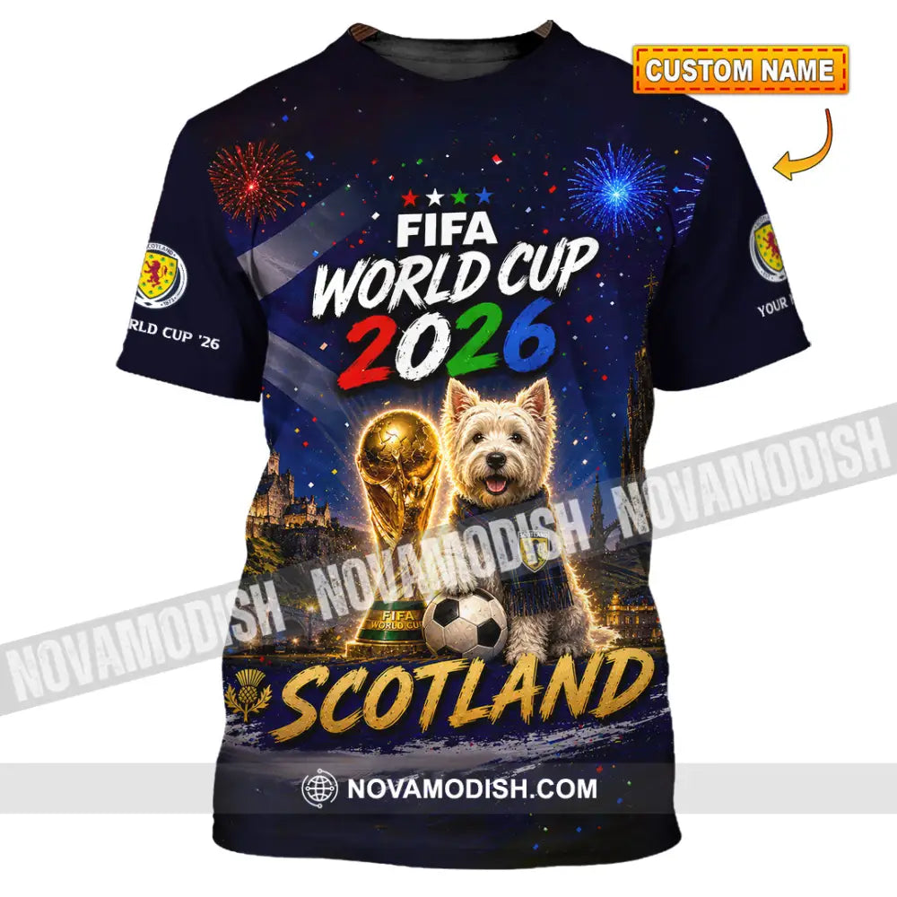Unisex Shirt - Custom Scotland World Cup 2026 Shirt - T-shirt