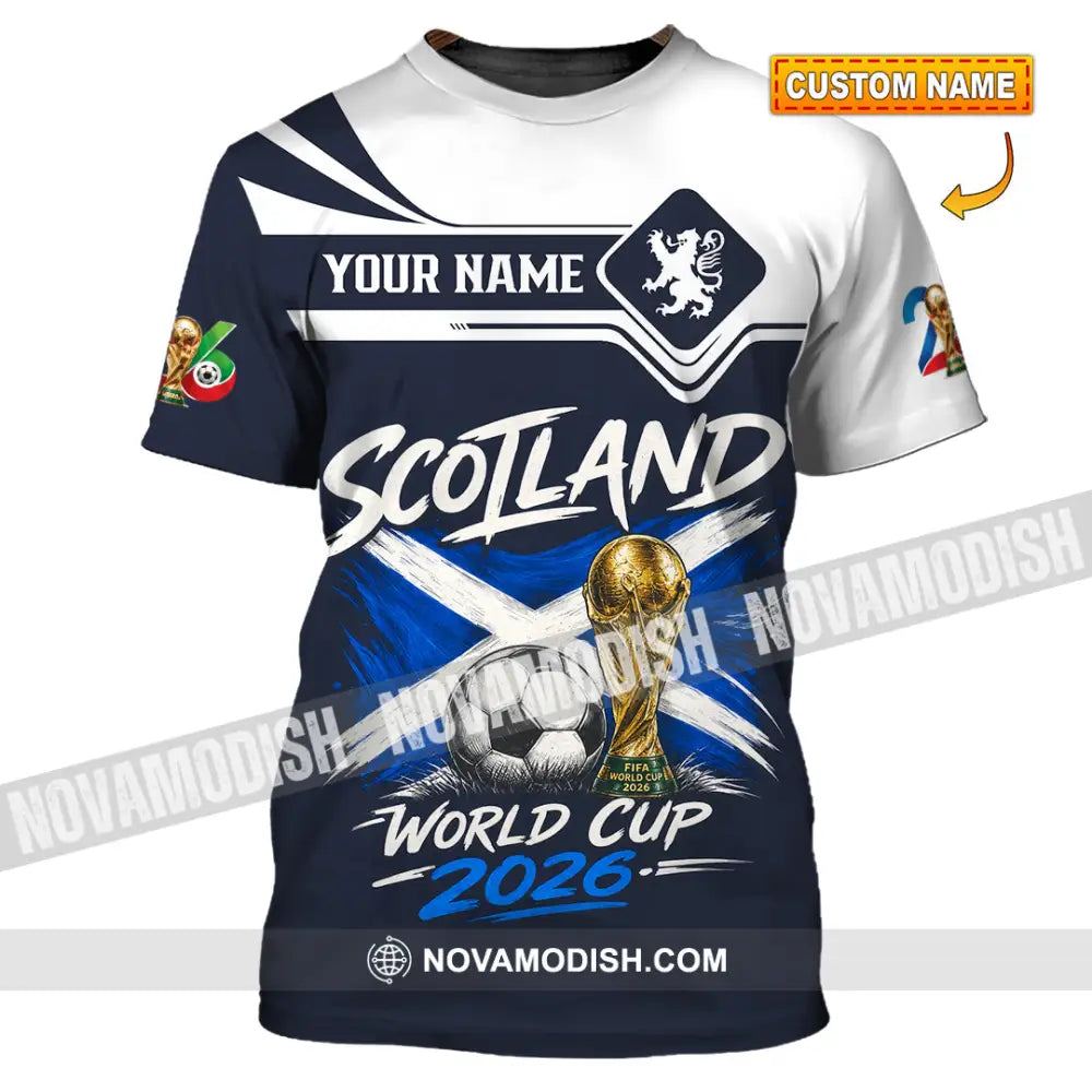Unisex Shirt - Custom Scotland World Cup 2026 Shirt - T-shirt