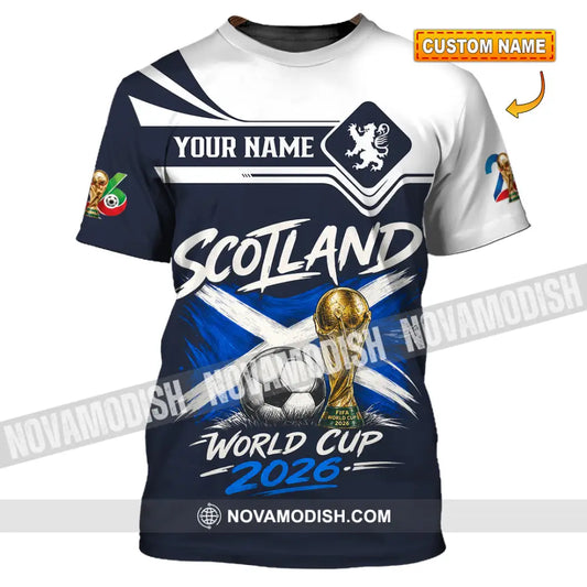 Unisex Shirt - Custom Scotland World Cup 2026 Shirt - T-shirt