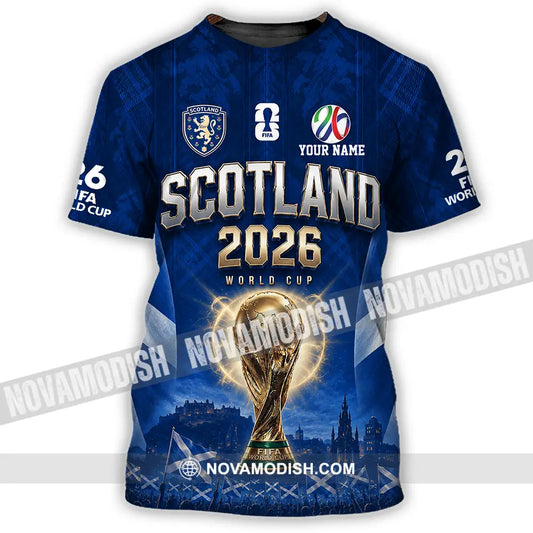 Unisex Shirt - Custom Scotland World Cup 2026 Shirt - T-Shirt / S - T-shirt