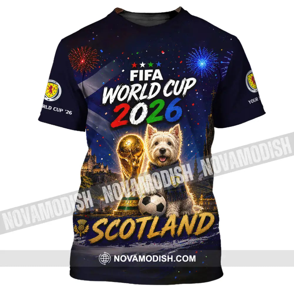 Unisex Shirt - Custom Scotland World Cup 2026 Shirt - T-Shirt / S - T-shirt