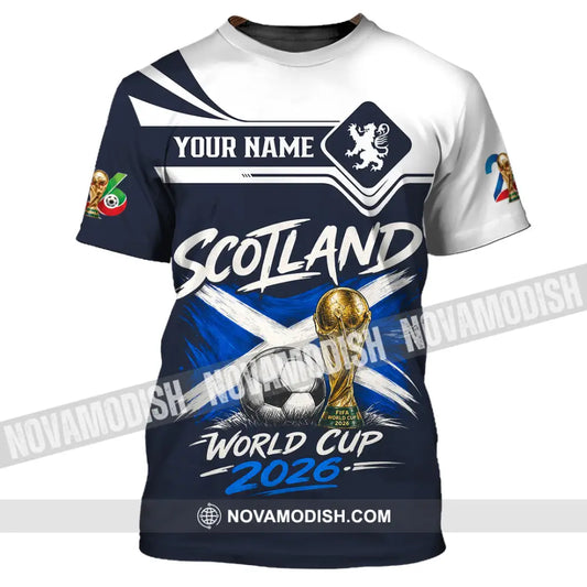 Unisex Shirt - Custom Scotland World Cup 2026 Shirt - T-Shirt / S - T-shirt