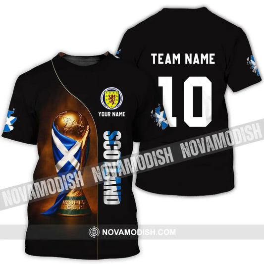 Unisex Shirt - Custom Scotland World Cup 3D Shirt T-Shirt / S T-shirt