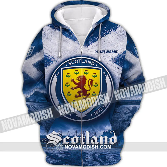 Unisex Shirt - Custom Scotland Shirt - Zipper Hoodie / S - T-shirt