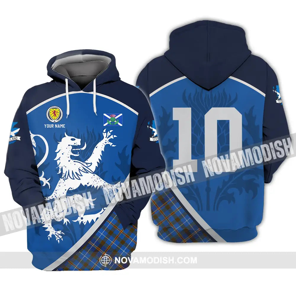 Unisex Shirt - Custom Scottish 3D Shirt Hoodie / S T-shirt