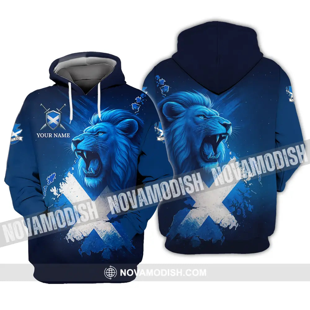 Unisex Shirt - Custom Scottish 3D Shirt Hoodie / S T-shirt
