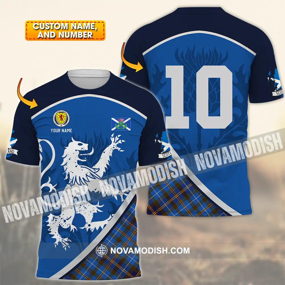 Unisex Shirt - Custom Scottish 3D Shirt T-shirt