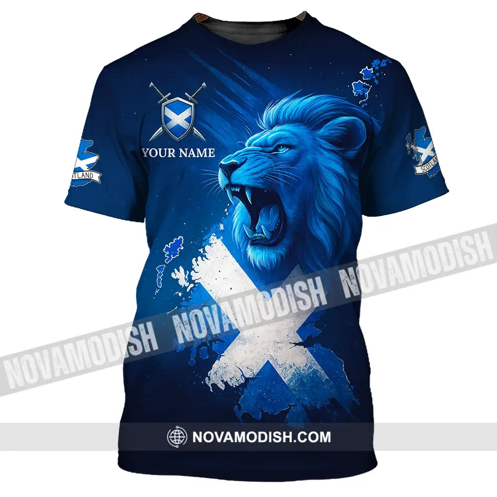 Unisex Shirt - Custom Scottish 3D Shirt T-Shirt / S T-shirt