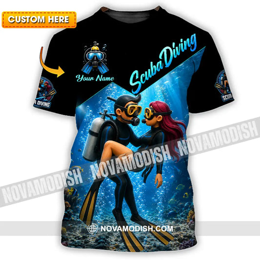 Unisex Shirt - Custom Scuba Diving Shirt - T-shirt