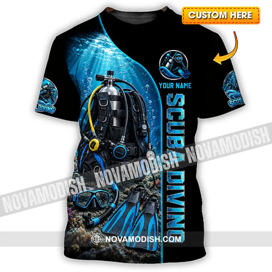 Unisex Shirt - Custom Scuba Diving Shirt - T-shirt