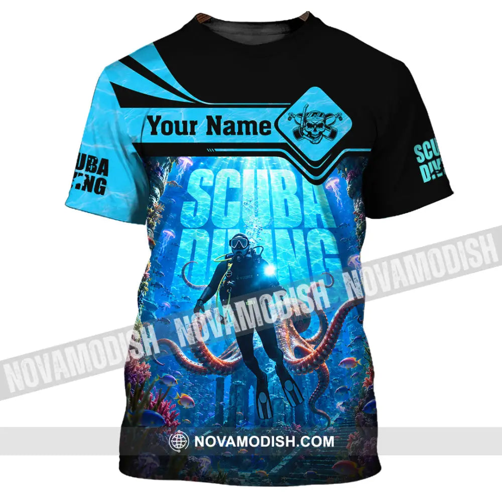 Unisex Shirt - Custom Scuba Diving Shirt - T-Shirt / S - T-shirt