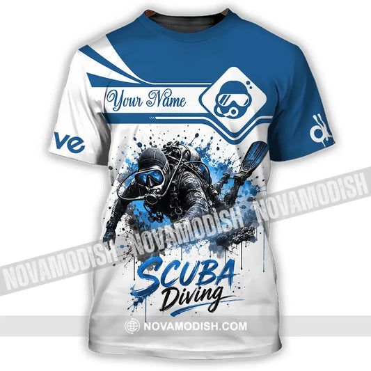 Unisex Shirt - Custom Scuba Diving Shirt - T-Shirt / S - T-shirt
