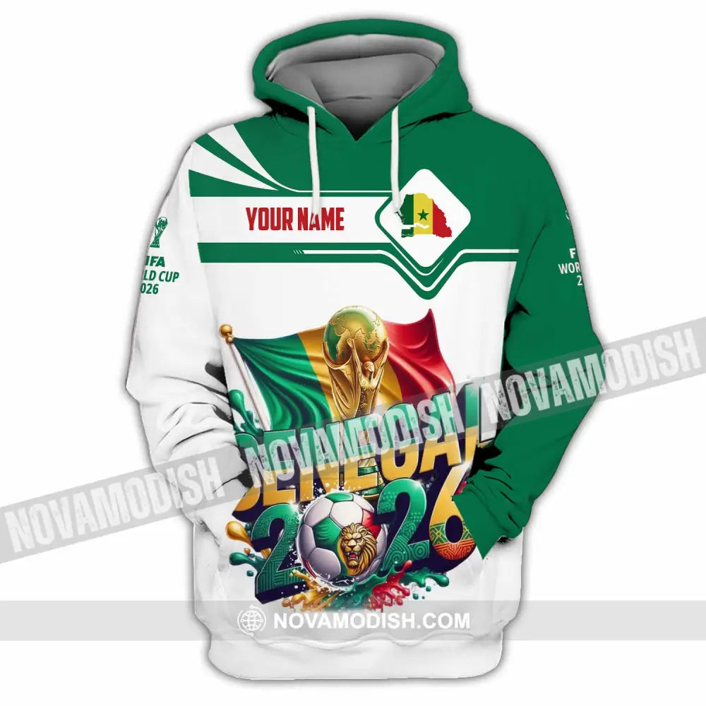 Unisex Shirt - Custom Senegal World Cup 2026 Shirt - Hoodie / S - T-shirt