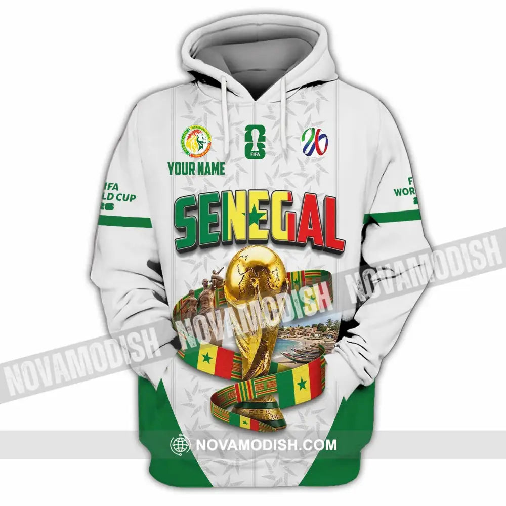 Unisex Shirt - Custom Senegal World Cup 2026 Shirt - Hoodie / S - T-shirt