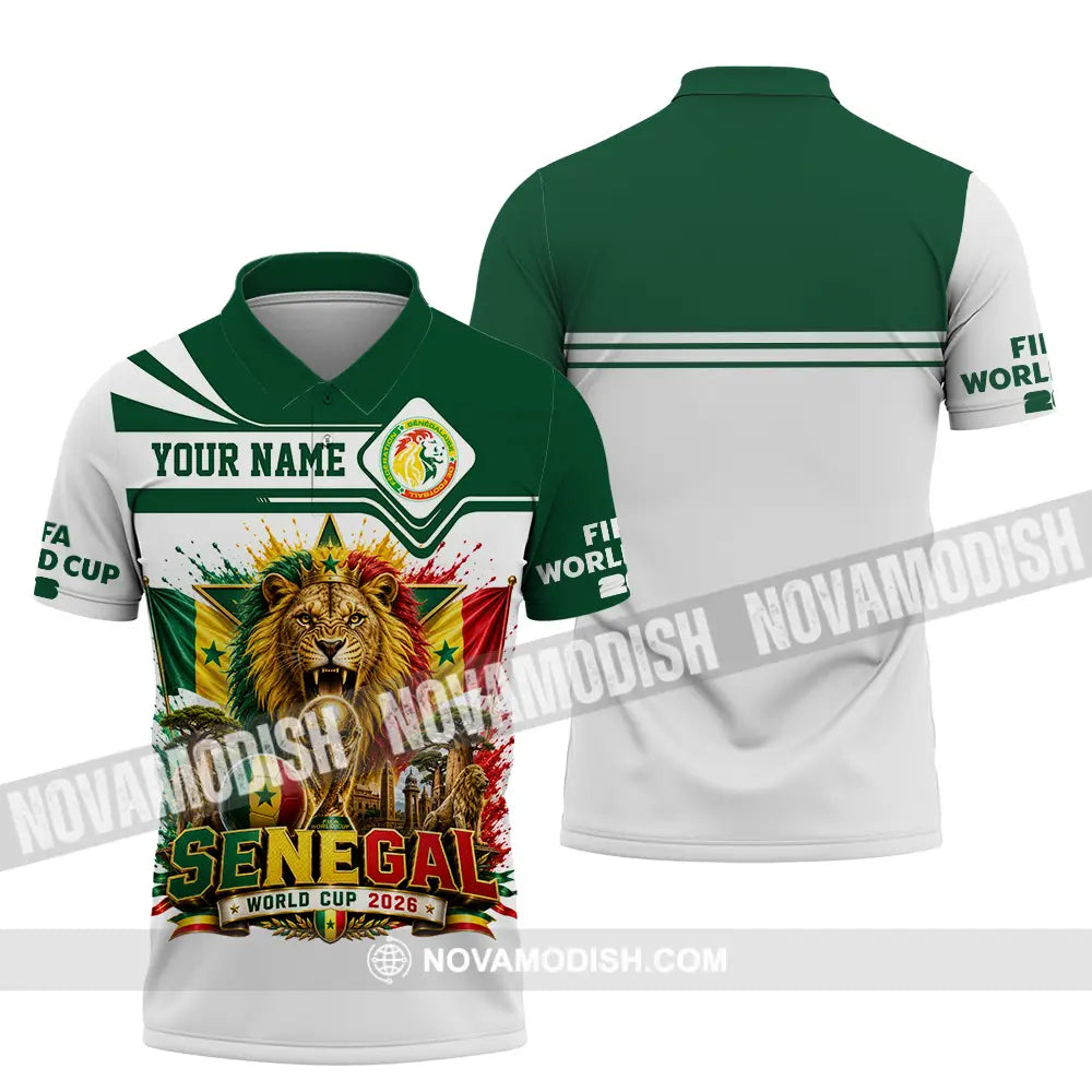 Unisex Shirt - Custom Senegal World Cup 2026 Shirt - Polo Shirt / S - T-shirt