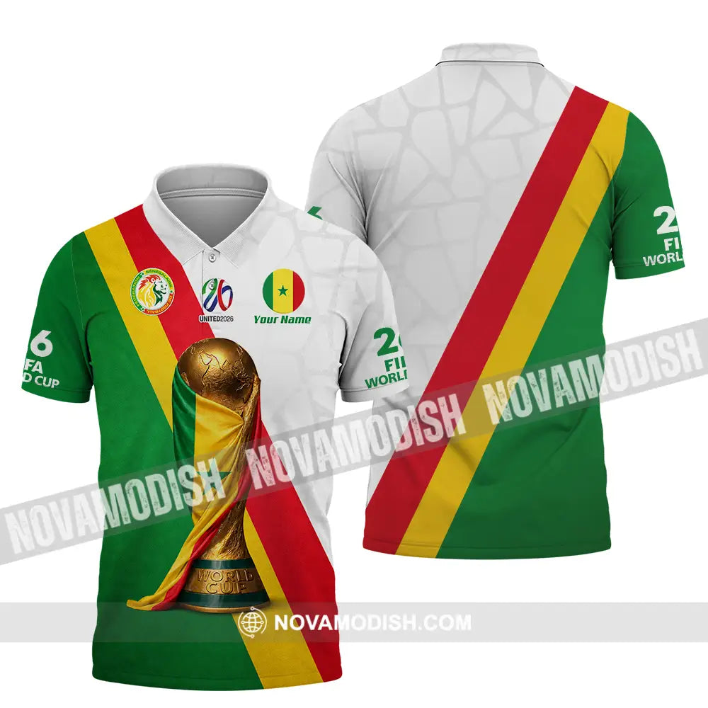Unisex Shirt - Custom Senegal World Cup 2026 Shirt - Polo Shirt / S - T-shirt