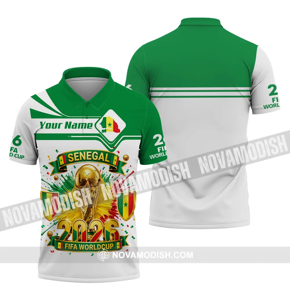 Unisex Shirt - Custom Senegal World Cup 2026 Shirt - Polo Shirt / S - T-shirt