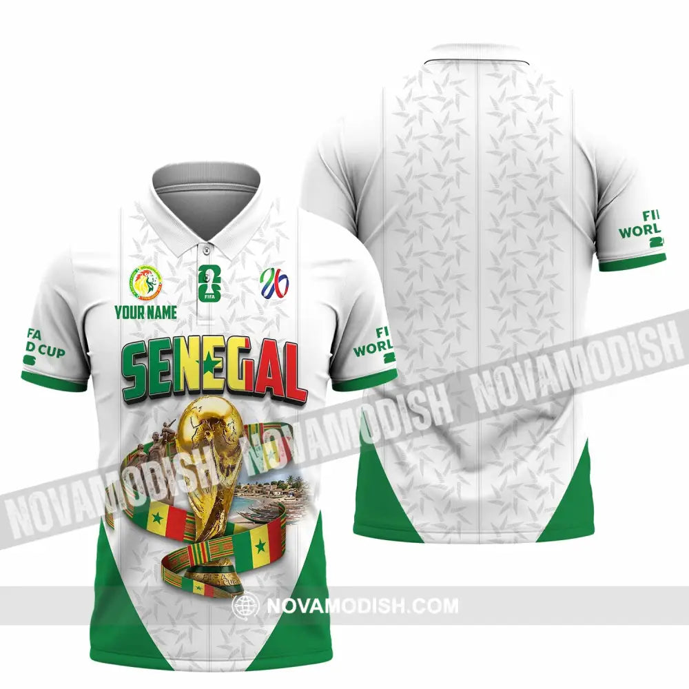 Unisex Shirt - Custom Senegal World Cup 2026 Shirt - Polo Shirt / S - T-shirt