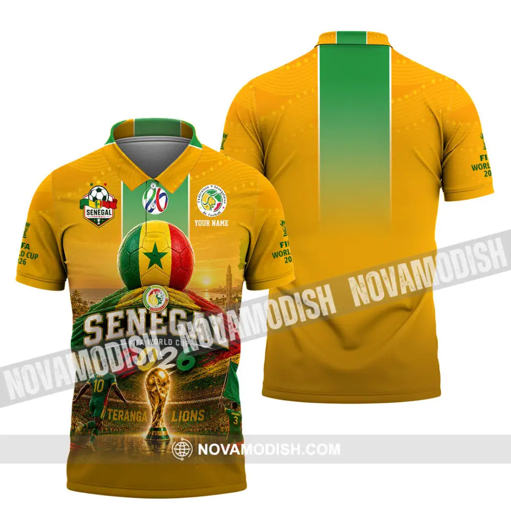 Unisex Shirt - Custom Senegal World Cup 2026 Shirt - Polo Shirt / S - T-shirt