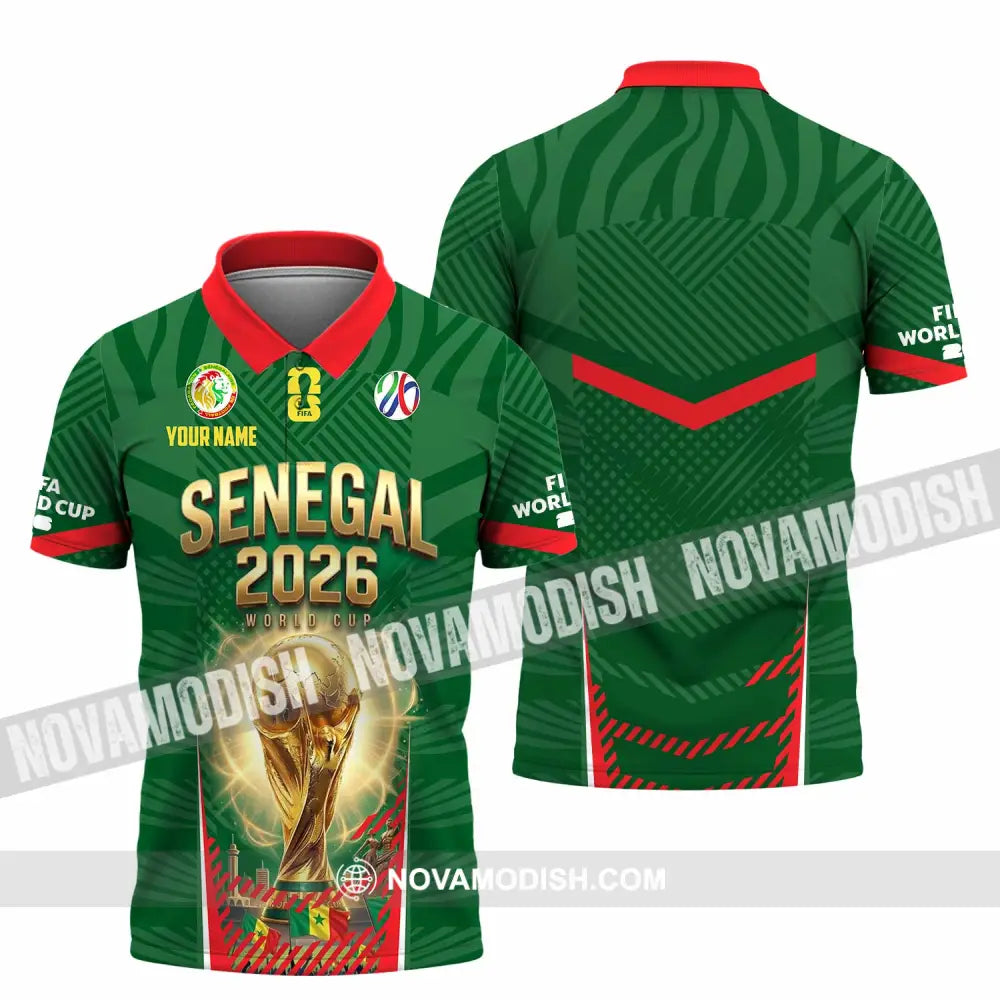 Unisex Shirt - Custom Senegal World Cup 2026 Shirt - Polo Shirt / S - T-shirt