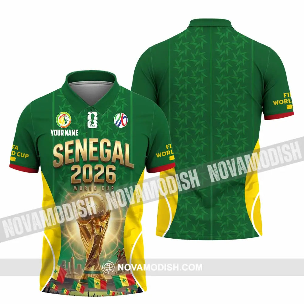 Unisex Shirt - Custom Senegal World Cup 2026 Shirt - Polo Shirt / S - T-shirt