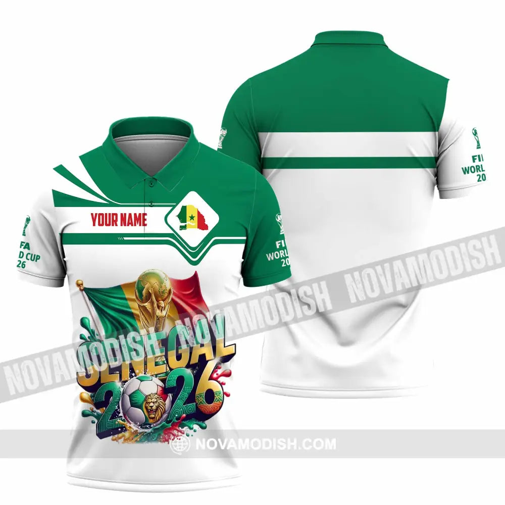 Unisex Shirt - Custom Senegal World Cup 2026 Shirt - Polo Shirt / S - T-shirt