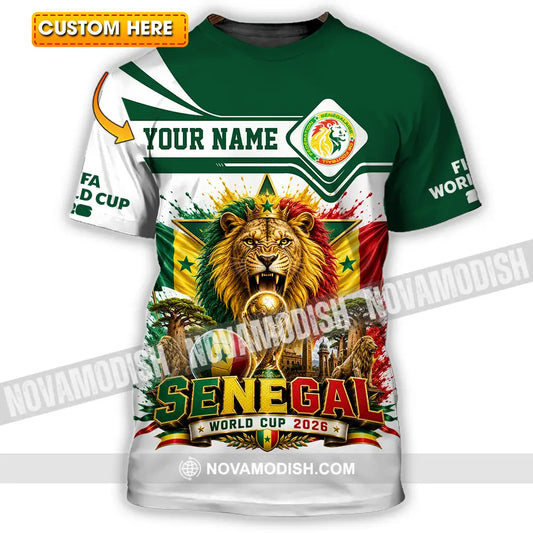 Unisex Shirt - Custom Senegal World Cup 2026 Shirt - T-shirt