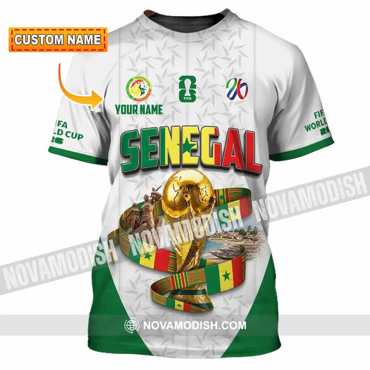 Unisex Shirt - Custom Senegal World Cup 2026 Shirt - T-shirt