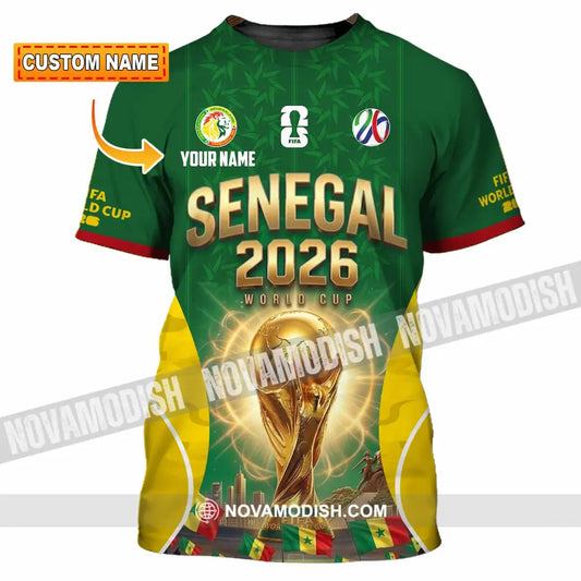 Unisex Shirt - Custom Senegal World Cup 2026 Shirt - T-shirt