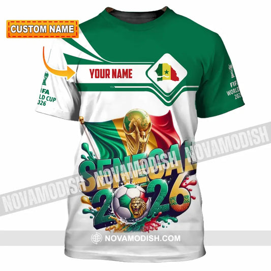 Unisex Shirt - Custom Senegal World Cup 2026 Shirt - T-shirt