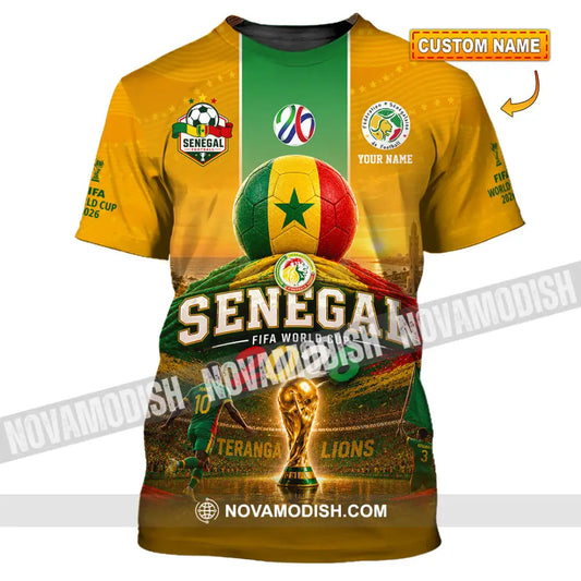 Unisex Shirt - Custom Senegal World Cup 2026 Shirt - T-shirt