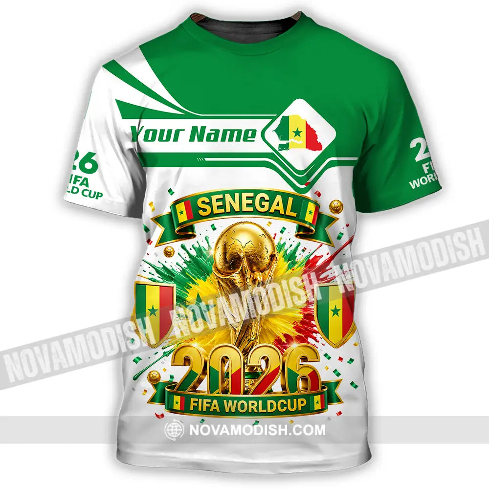 Unisex Shirt - Custom Senegal World Cup 2026 Shirt - T-Shirt / S - T-shirt