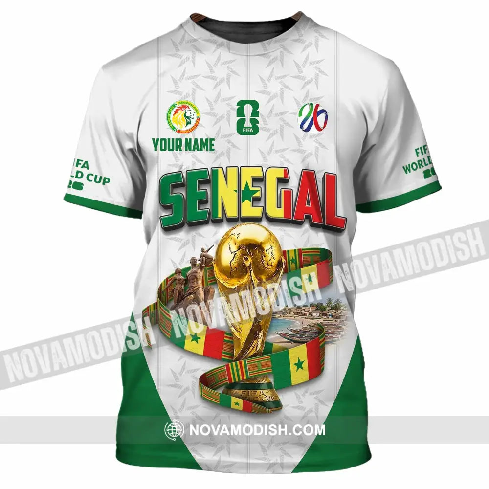 Unisex Shirt - Custom Senegal World Cup 2026 Shirt - T-Shirt / S - T-shirt