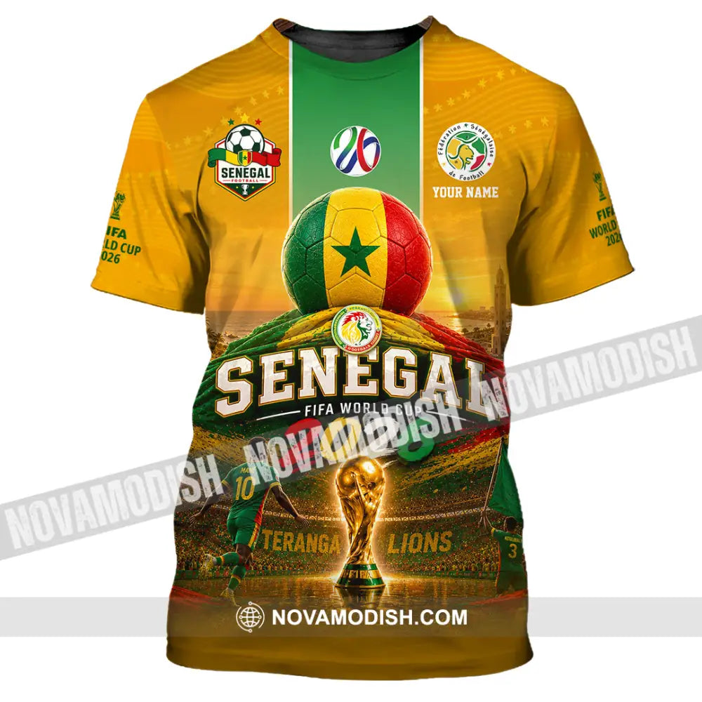 Unisex Shirt - Custom Senegal World Cup 2026 Shirt - T-Shirt / S - T-shirt