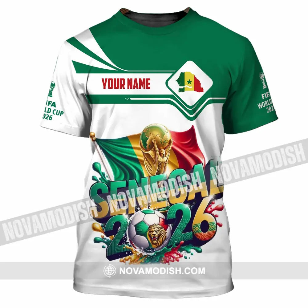 Unisex Shirt - Custom Senegal World Cup 2026 Shirt - T-Shirt / S - T-shirt