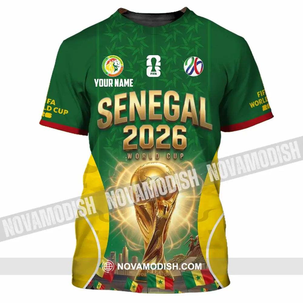 Unisex Shirt - Custom Senegal World Cup 2026 Shirt - T-Shirt / S - T-shirt