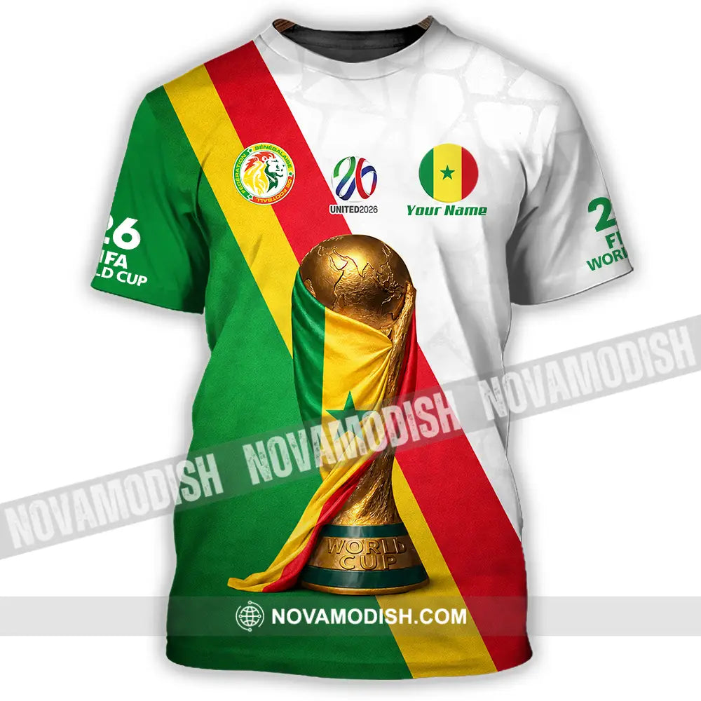 Unisex Shirt - Custom Senegal World Cup 2026 Shirt - T-Shirt / S - T-shirt